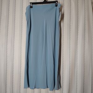 Time and Tru Sky Blue Maxi Skirt